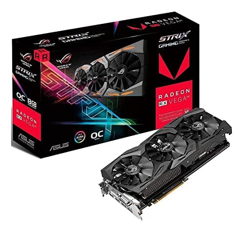 Asus ROG Strix Radeon RX VEGA 64 8GB HBM2 Black / Red image