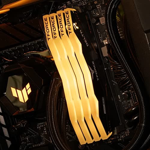 TEAMGROUP T-Force Delta TUF Gaming Alliance RGB Black DDR5-5200 CL40 32GB (2x16GB) image