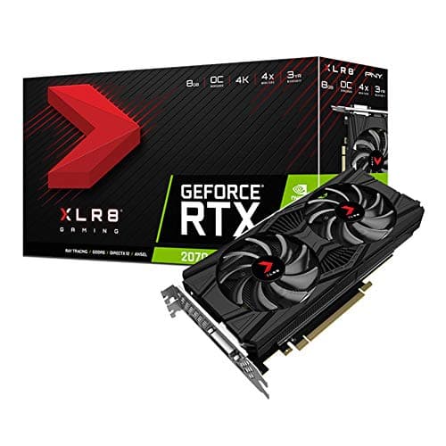 PNY XLR8 Gaming Overclocked Edition GeForce RTX 2070 8GB GDDR6 Black main image