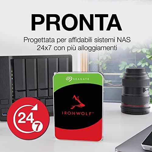 Seagate IronWolf NAS 6TB HDD 5400RPM 3.5" SATA image