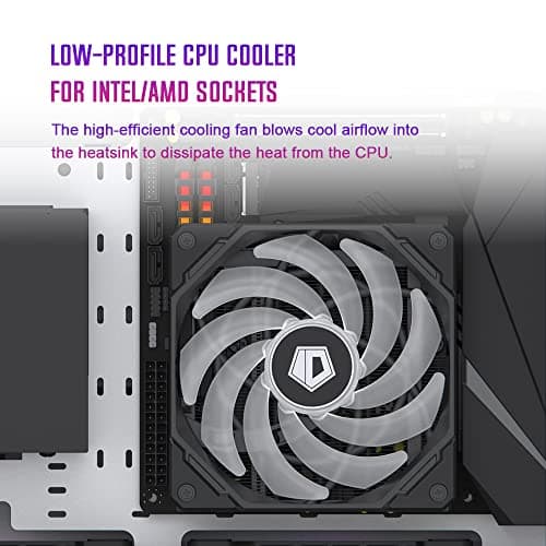 ID-COOLING IS-55 Air ARGB 55mm Black image