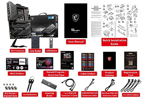 MSI Z590 MEG UNIFY LGA1200 DDR4 ATX image
