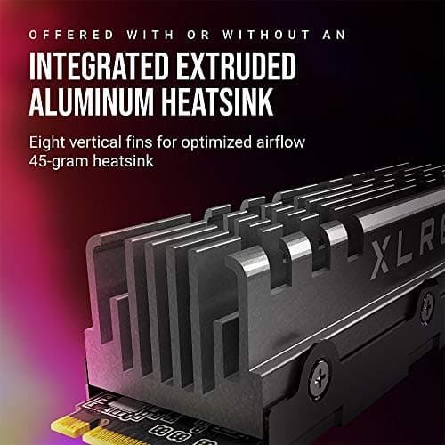 PNY XLR8 CS3140 w/Heatsink 2TB SSD M.2-2280 PCIe 4.0 NVMe image