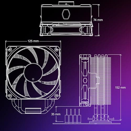 Cooler Master Hyper 212 RGB Air 159mm Black image
