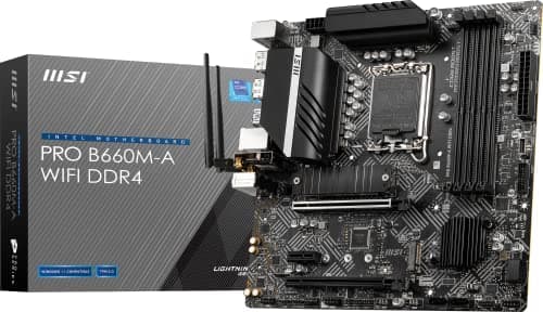 MSI B660 PRO B660M-A WIFI LGA1700 DDR4 Micro ATX main image