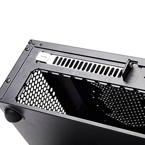 Silverstone ML06B HTPC Black with USB 3.2 Gen 1 Type-A Front Panel image