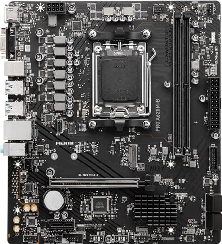 MSI A620 PRO A620M-B AM5 DDR5 Micro ATX image