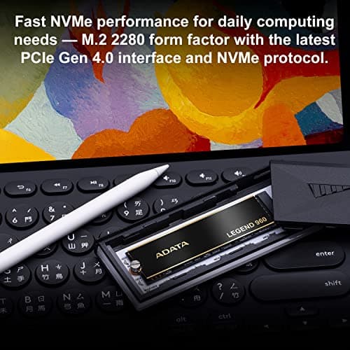 ADATA Legend 960 4TB M.2-2280 SSD PCIe 4.0 NVMe image