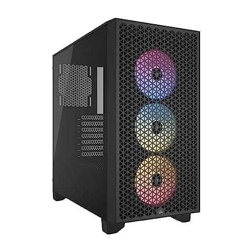 Corsair 3000D ATX Mid Tower Black RGB AIRFLOW Tempered Glass main image