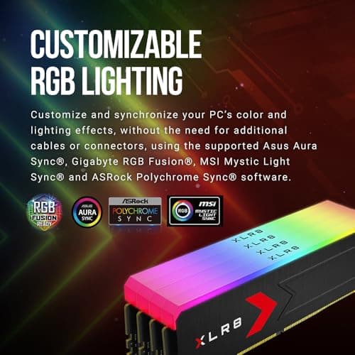 PNY XLR8 Gaming RGB DDR5-6400 CL36 32GB (2x16GB) image