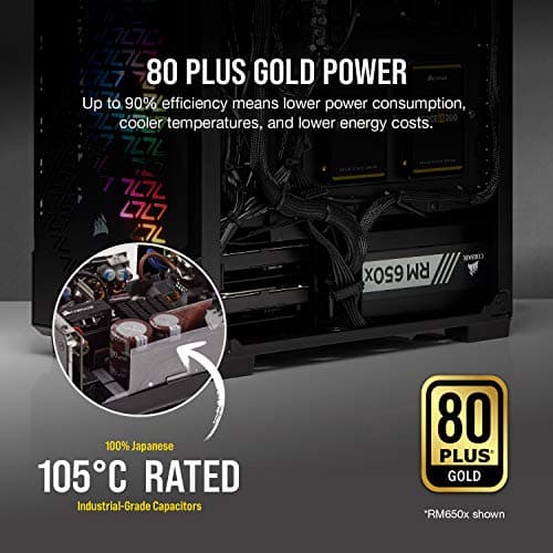 Corsair RM1000x 1000W 80+ Gold Certified Fully Modular image