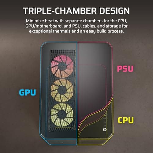 Corsair AIR 5400 RS-R ARGB Black image