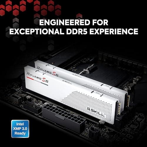 G.Skill Ripjaws White DDR5-6000 CL32 32GB (2x16GB) image