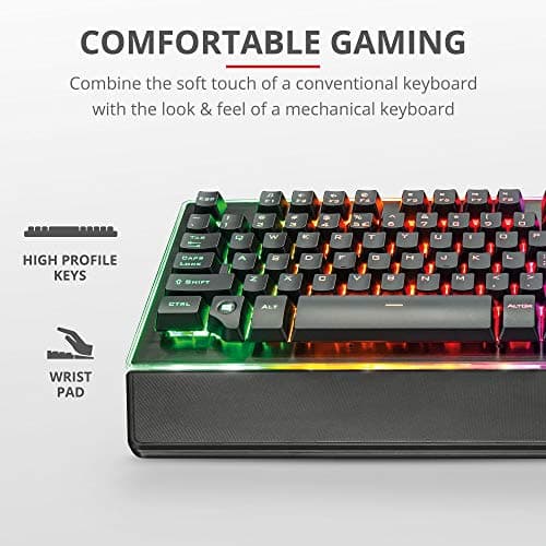 Trust GXT 860 Thura RGB Wired Gaming Keyboard image