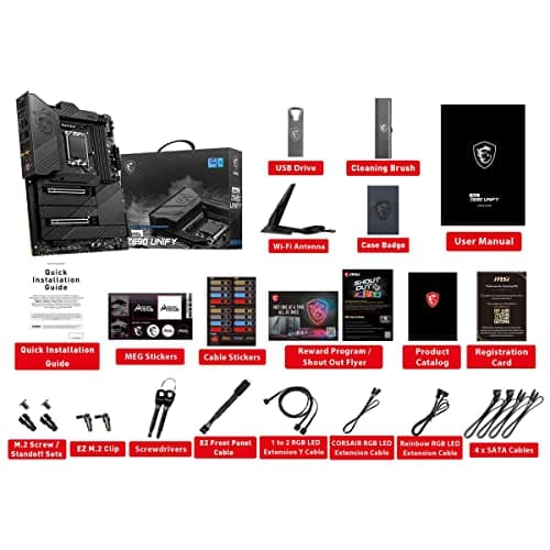 MSI Z690 MEG UNIFY WIFI LGA1700 DDR5 ATX image