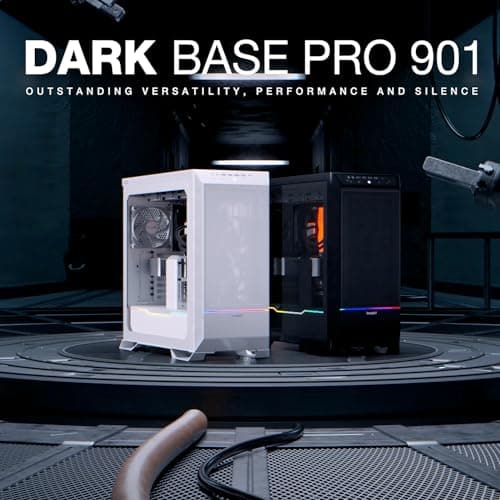 be quiet! Dark Base Pro 901 ATX Full Tower White Tempered Glass image