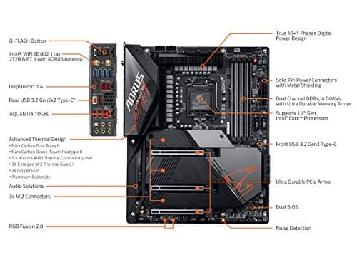 Gigabyte Z590 AORUS MASTER LGA1200 DDR4 ATX image
