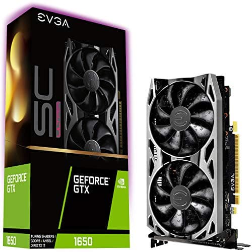 EVGA SC ULTRA GAMING GeForce GTX 1650 G5 4GB GDDR5 Black image
