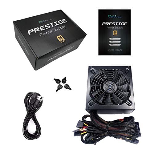 Apevia Prestige Black ATX 1000W Non-Modular 80+ Gold Certified image
