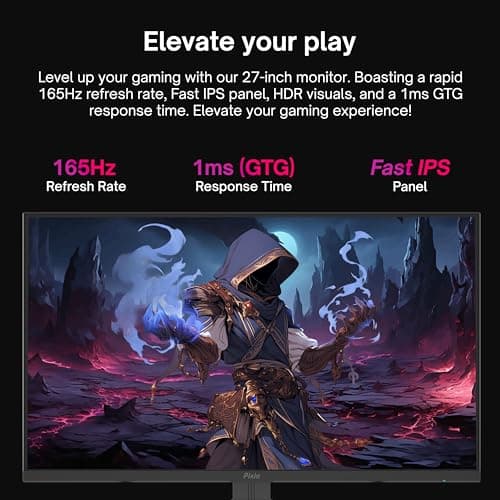 Pixio PX278 27" 1440p 144Hz TN Monitor image