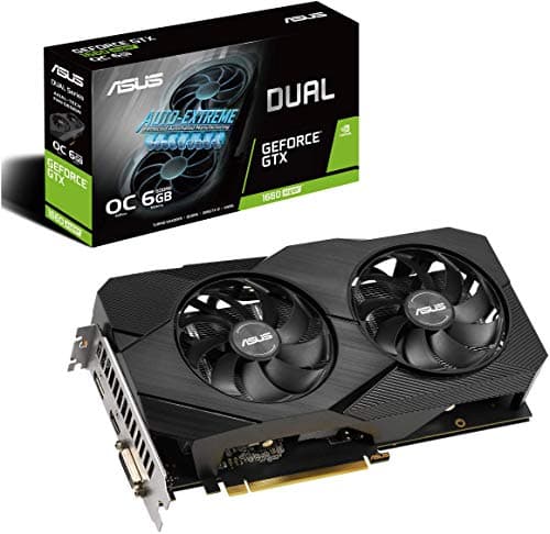 Asus DUAL EVO OC GeForce GTX 1660 SUPER 6GB GDDR6 Black image
