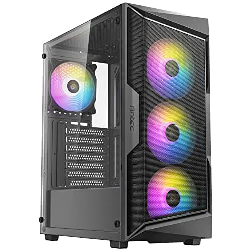 Antec AX61 ELITE ATX Mid Tower Black Tempered Glass Side Panel main image