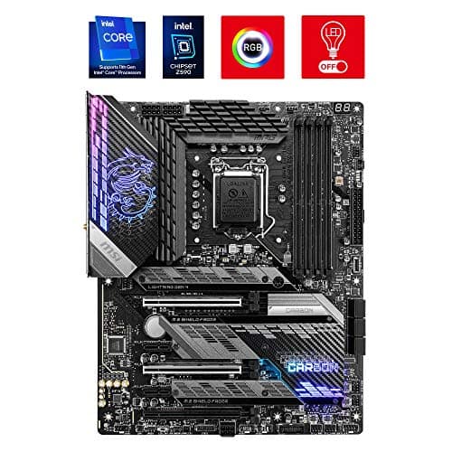 MSI MPG Z590 GAMING CARBON WIFI Gaming Motherboard image
