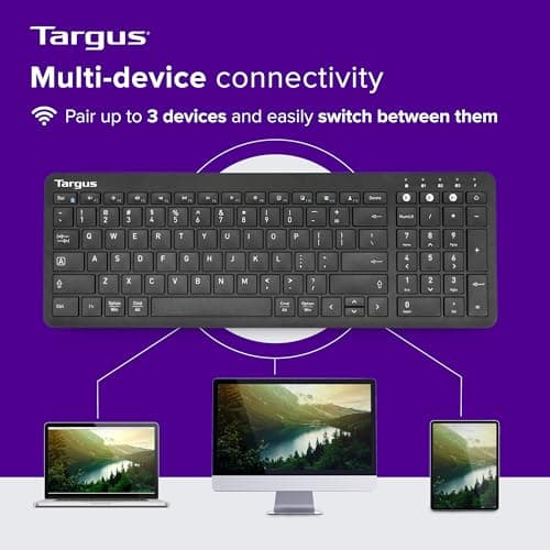 Targus AKB863US Bluetooth Slim Keyboard image