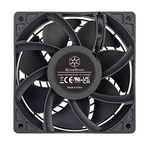 Silverstone FHS 120X 120mm Black PWM 143.98 CFM image