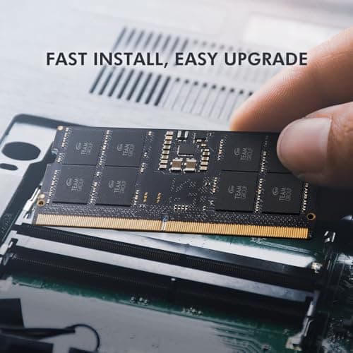 TEAMGROUP Elite Black SODIMM DDR5-4800 CL40 32GB (2x16GB) image