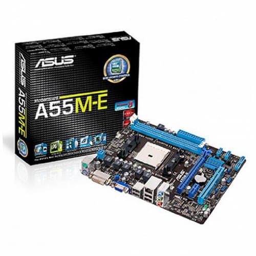 Asus AMD A55 A55M-E FM2 DDR3 Micro ATX main image