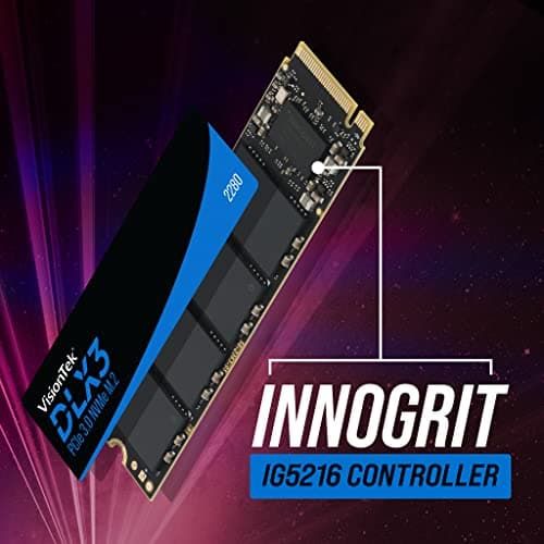 VisionTek DLX3 256GB SSD M.2-2280 PCIe 3.0 X4 NVMe image