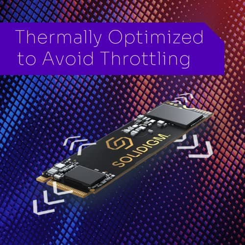 Solidigm P41 Plus 500GB SSD M.2-2280 PCIe 4.0 NVMe image