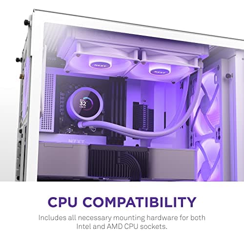 NZXT Kraken Water 240mm RGB White image