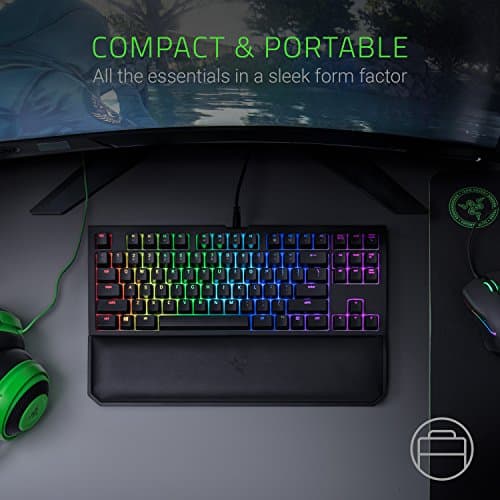 Razer BlackWidow Tournament Edition Chroma V2 RGB Wired Mechanical Gaming Keyboard image