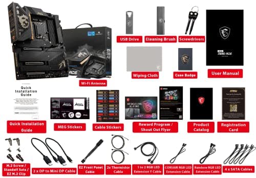 MSI Z690 MEG ACE WIFI DDR5 EATX image