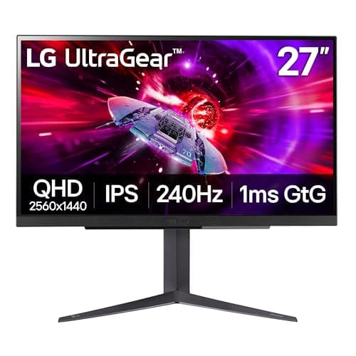 LG UltraGear 27GR83Q-B 27" 1440p 240Hz IPS Monitor image