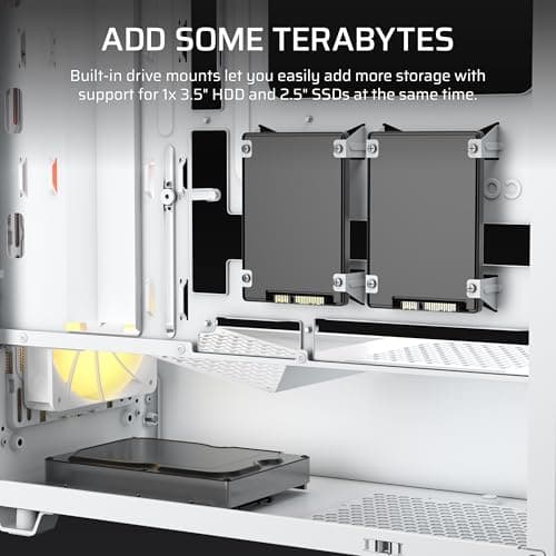 Corsair 3200D RS ARGB White image