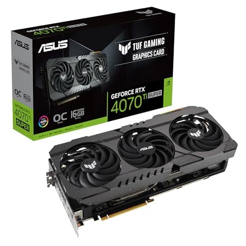 Asus GeForce RTX 4070 Ti SUPER TUF Gaming OG OC 16GB GDDR6X Black image