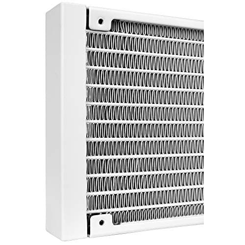 Corsair H100i RGB PLATINUM SE Water 240mm 63 CFM White image