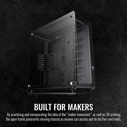 Thermaltake Core P8 ATX Full Tower Black Tempered Glass image