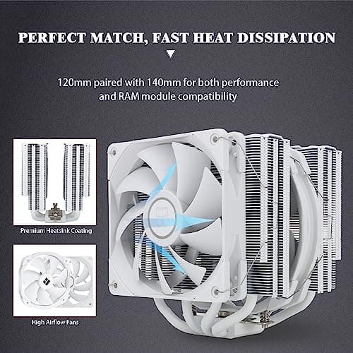 Thermalright Frost Spirit 140 Air 158mm 77.8 CFM Gray image