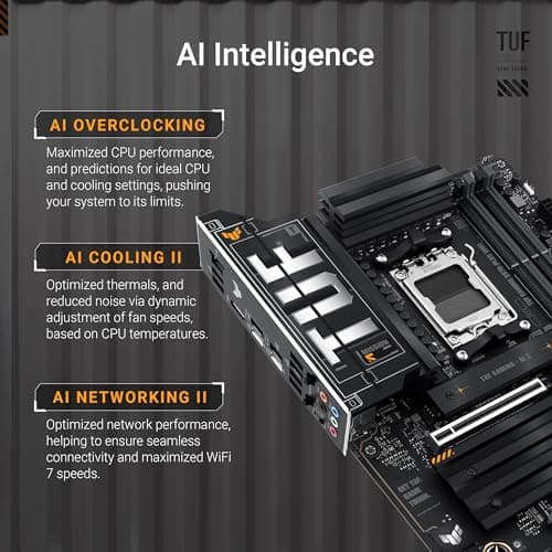 Asus X870 TUF GAMING PLUS WIFI AM5 DDR5 ATX image