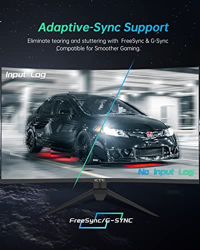 KTC H32S17 31.5" 1440p 165Hz VA Curved Monitor image