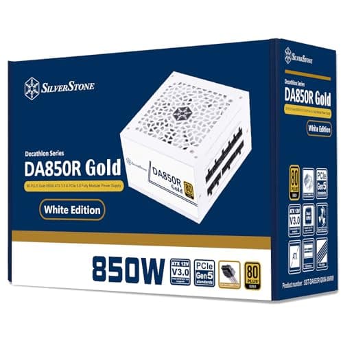 Silverstone DA850R-GMA Black 850W Fully Modular 80+ Gold Certified image