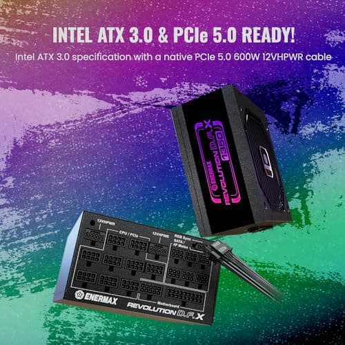 Enermax Revolution D.F. X Black 1350W Fully Modular 80+ Gold image