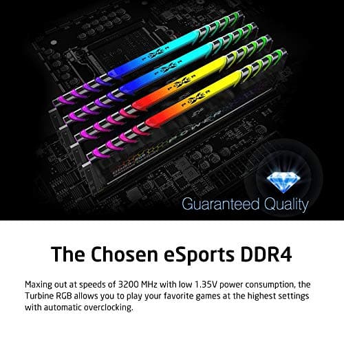 Silicon Power XPOWER Turbine RGB Silver / Black DDR4-3200 CL16 32GB (2x16GB) image