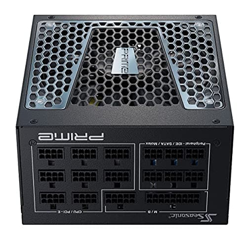 SeaSonic PRIME PX Black / Silver 1000W Fully Modular 80+ Platinum Certified ATX image