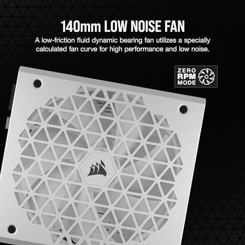 Corsair RM750x SHIFT White Side Interface 750W Fully Modular 80+ Gold Certified image