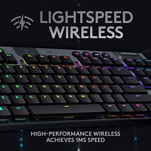 Logitech G915 TKL RGB Wireless/Bluetooth/Wired GL Linear Gaming Keyboard image
